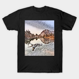 Abstract Mountains T-Shirt